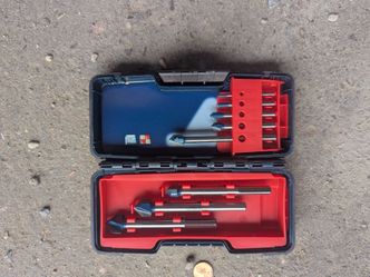 Bosch tile and glass drill bit set