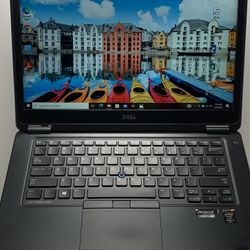 i5..DELL  LATITUDE-E-7450  FULLY LOADED, ULTRABOOK.. 8 GENERATION ….260-M-SATA  GBcapacity …8.0 GB -RAM .  FASTER  and  READY FOR CLASSES  ON LINE 
