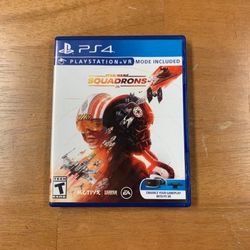 PS4 Star Wars Squadrons Game