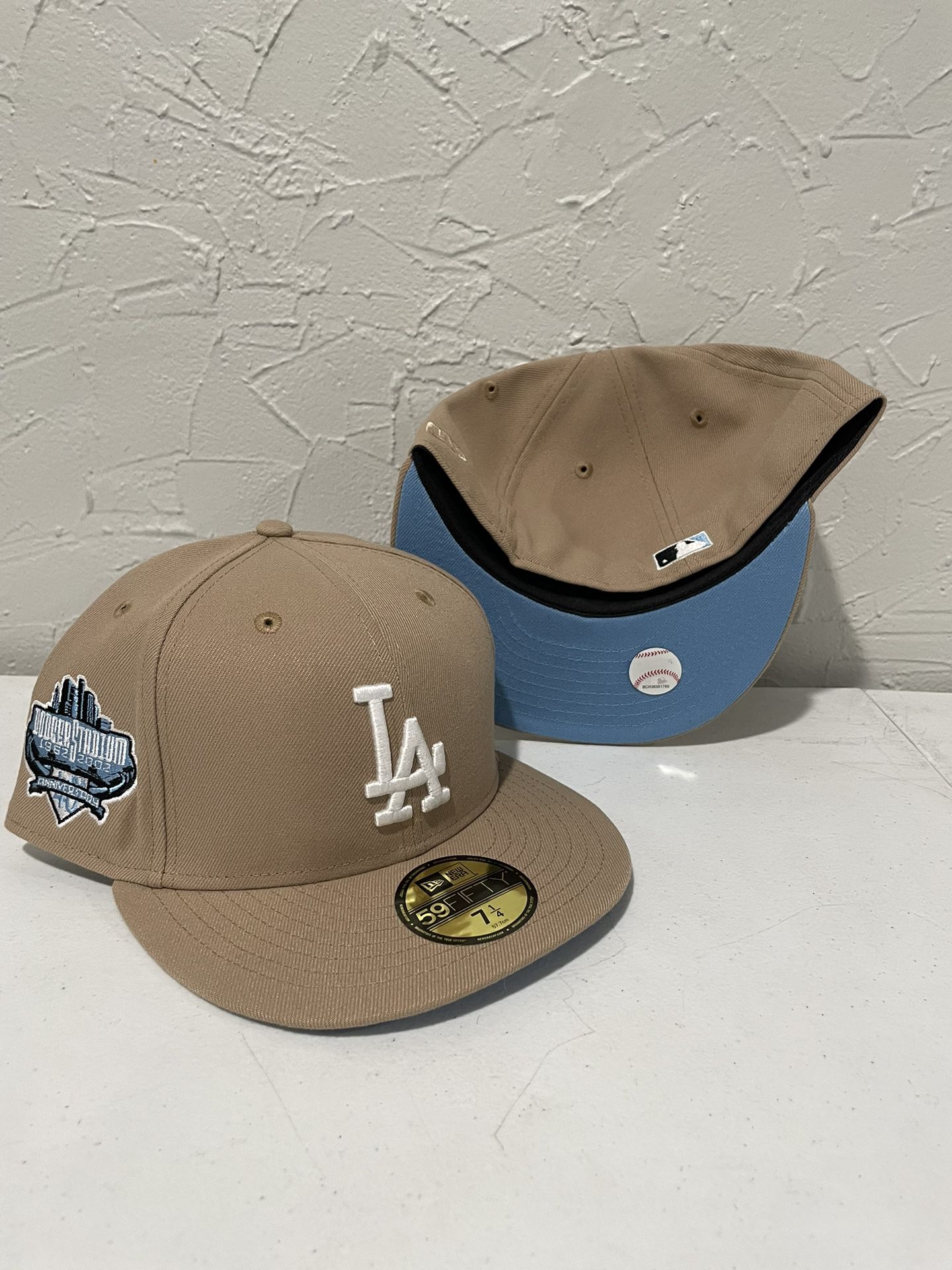 MLB New Era Los Angeles Dodgers Camel Brown 40th Anniversary Patch