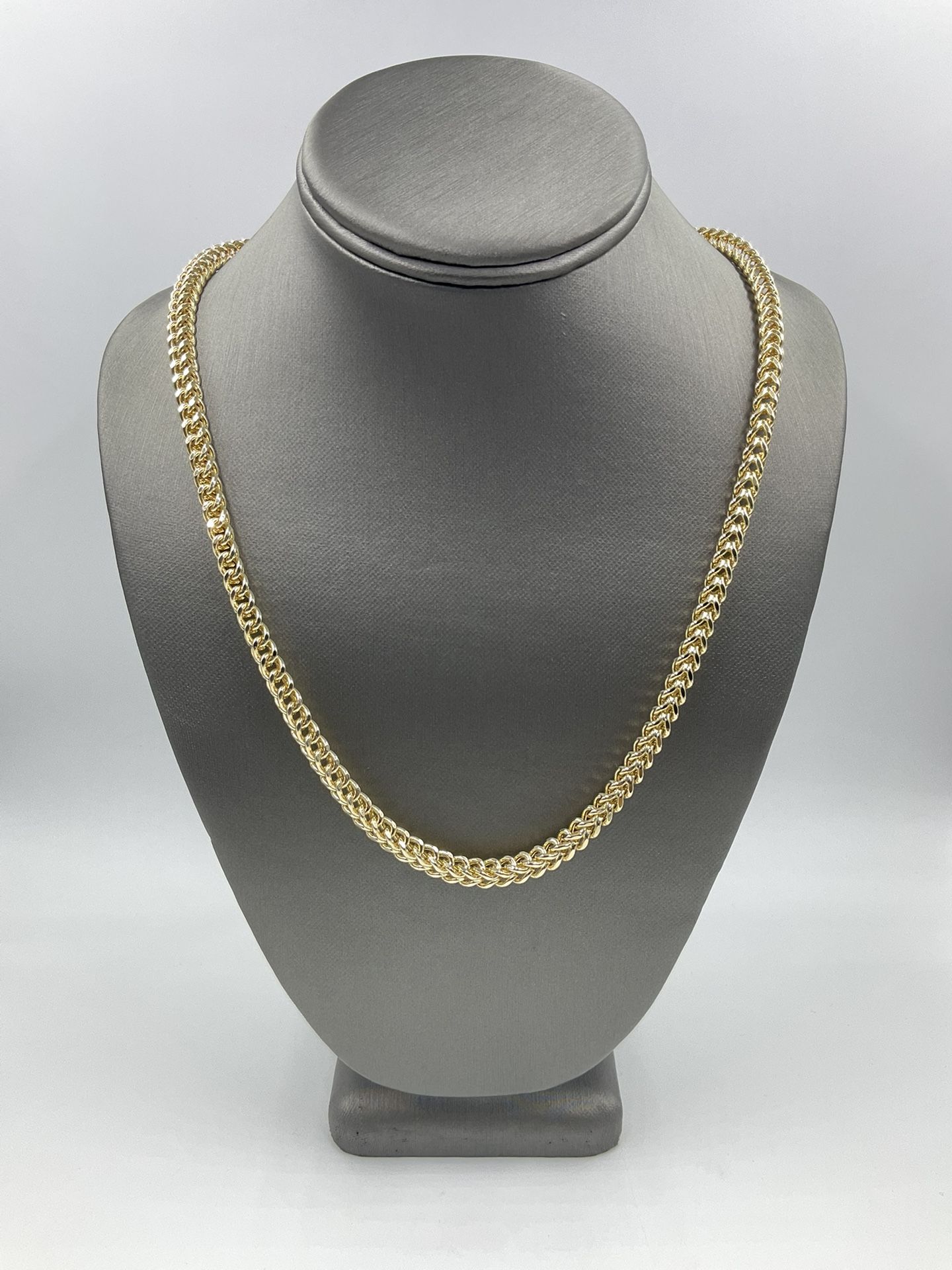 14KT YELLOW GOLD 25” FRANCO CHAIN 5.25MM 40.5GR