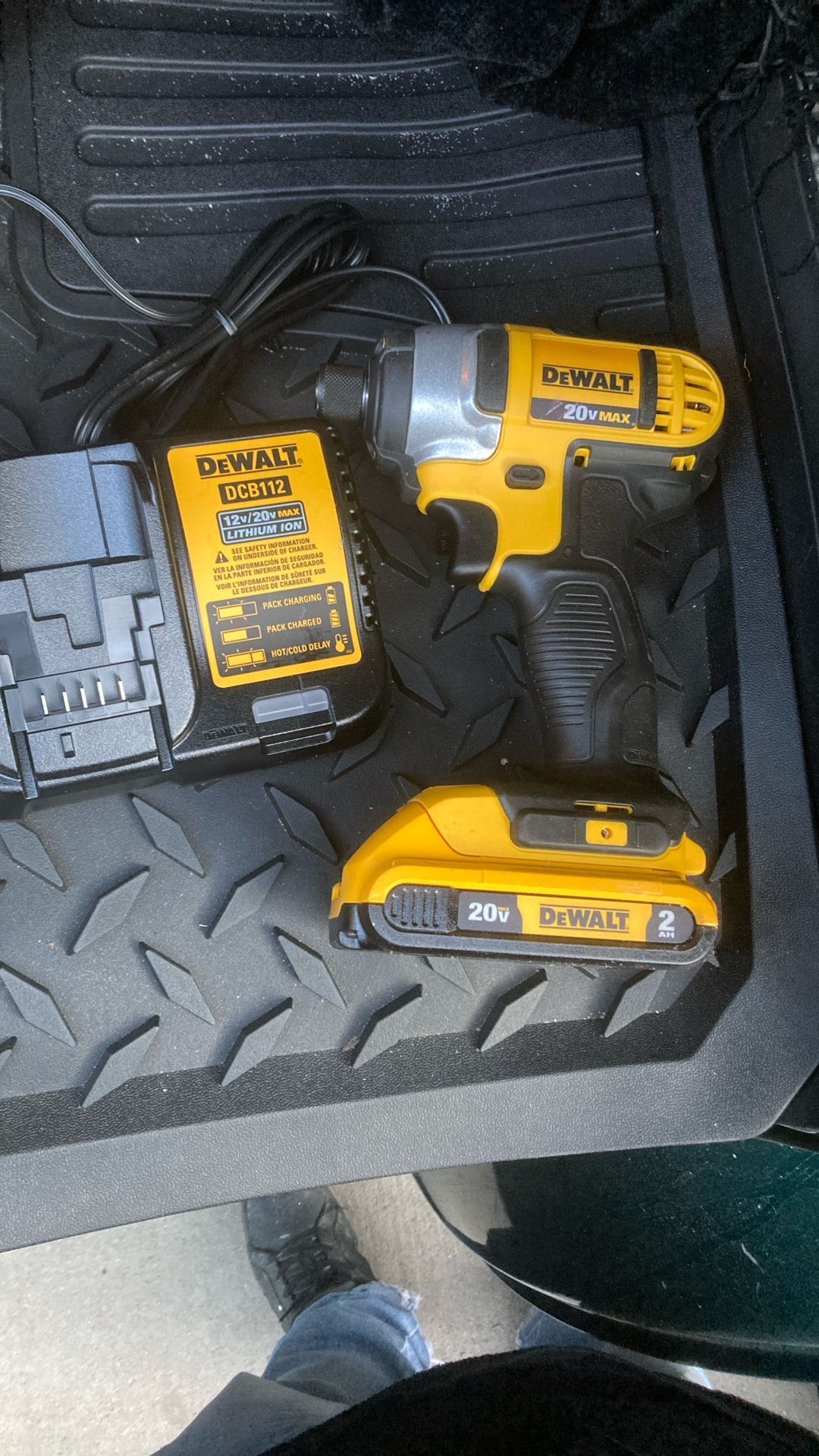 Brand New Dewalt Impact Drill With Battery And Charger