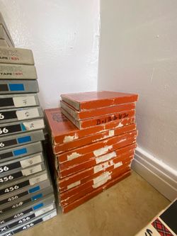 1/4 7” Reel to Reel tapes