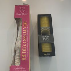 Dry Bar Rollers and Heatless Curler