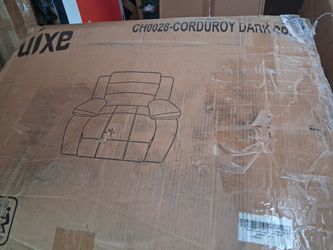Large brown massage chair brand new
