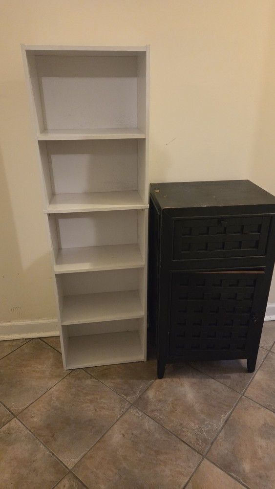 FREE Shelves, Night Stand & Drawers