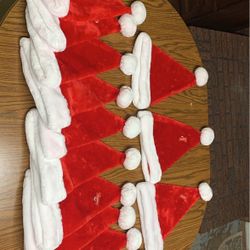 Red Stocking Hats 2.00 Ea