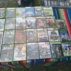 X BOX GAMES- VARIOUS PRICES