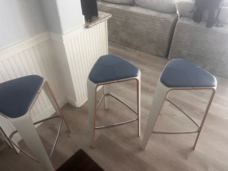 Three Bar Stools