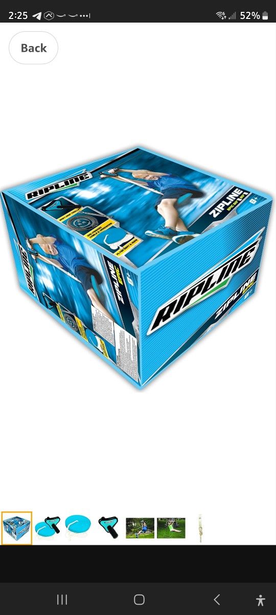 Brand NEW IN BOX! Ripline ZIPLINE!