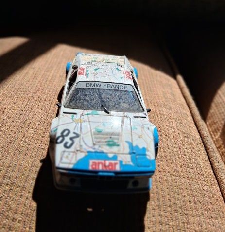 Rare Vintage Slot Car-BMW M1 Car #83 