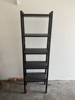 Black shelf
