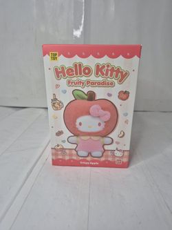 Hello Kitty Fruity Paradise Plush Blind Box Crispy Apple Top Toy Sanrio New