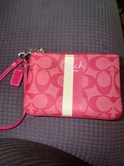 Coach wristlet