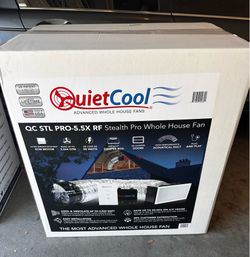 QuietCool Stealth Pro 4.8 Whole House Fan | Brand New in Box