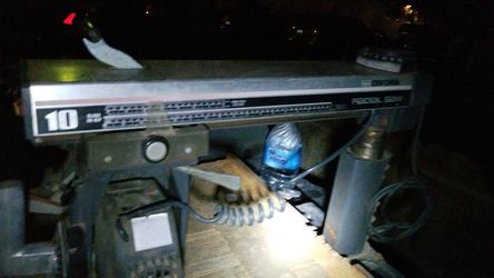 Craftsman radial saw