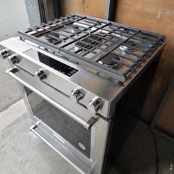 Kitchenaid Stainless Slide-In Gas Range KSGG700ESS