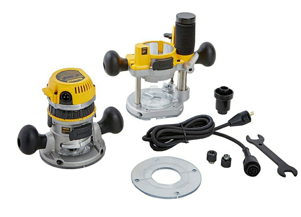 Dewalt 2.25 HP Variable Speed Combo Fixed/Plunge Router