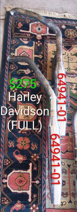 2001-2006 Twin Cam 88 and 96 Harley Davidson Dyna Exhaust (FULL) with Mufflers