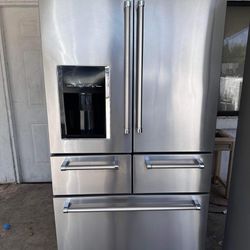 Kitchen Aid 5 Door Stainless Steel Refrigerator 