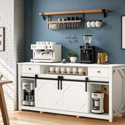 70" Sliding Door Electric Fireplace,12-Color LED Variabl