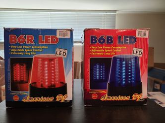 American DJ B6R & B6B Led Beacon Lights