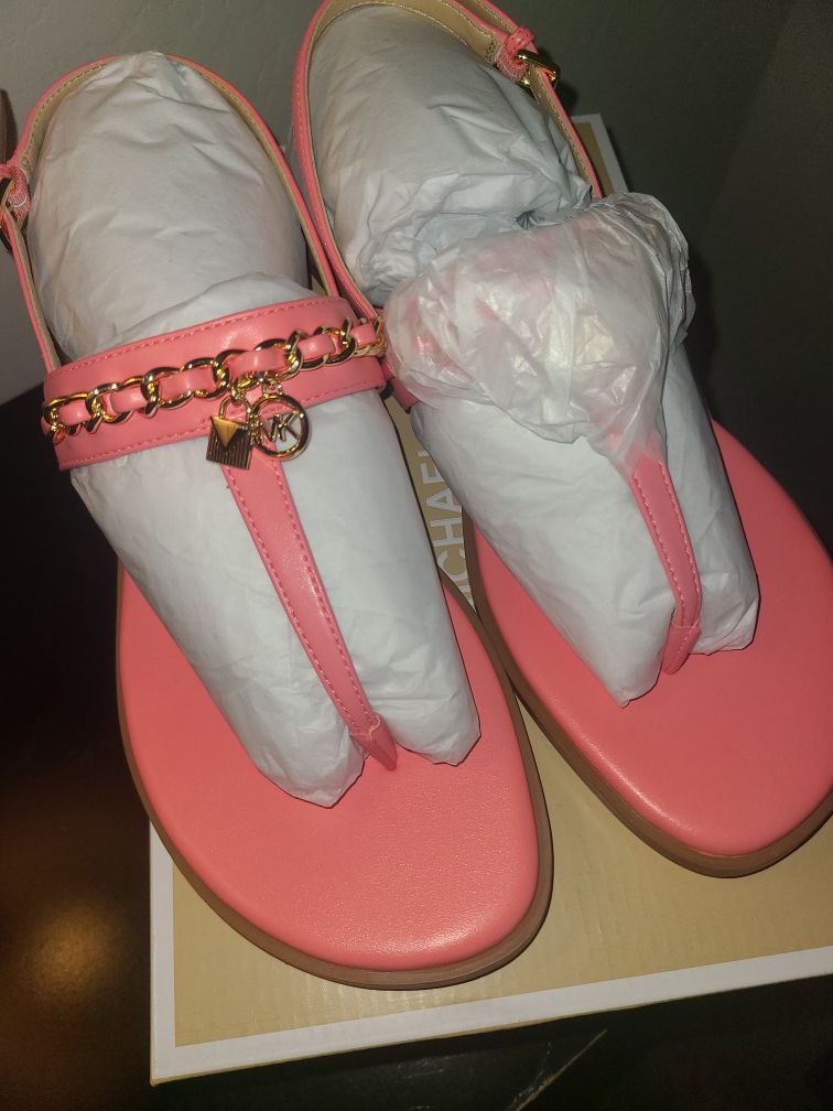 Elsa sandals in Grapefruit