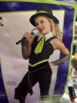 New, Girls Gun Molly Costume size 4-6