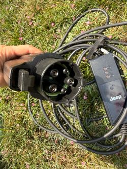 Like NEW Jeep EV Charging Cable