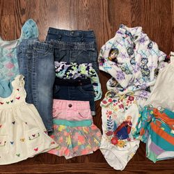 Girls Size 24 Month / 2T Month Clothing Lot