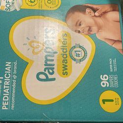 Pampers Swaddlers Size 1 96ct
