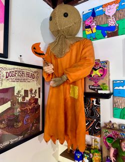 Spirit Halloween 3.5 Ft Hanging Sam Decoration - Trick 'r Treat, Multicolor, horror Halloween, Halloween costume  Halloween decorations trick or treat