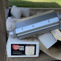 Two Hooker Mufflers