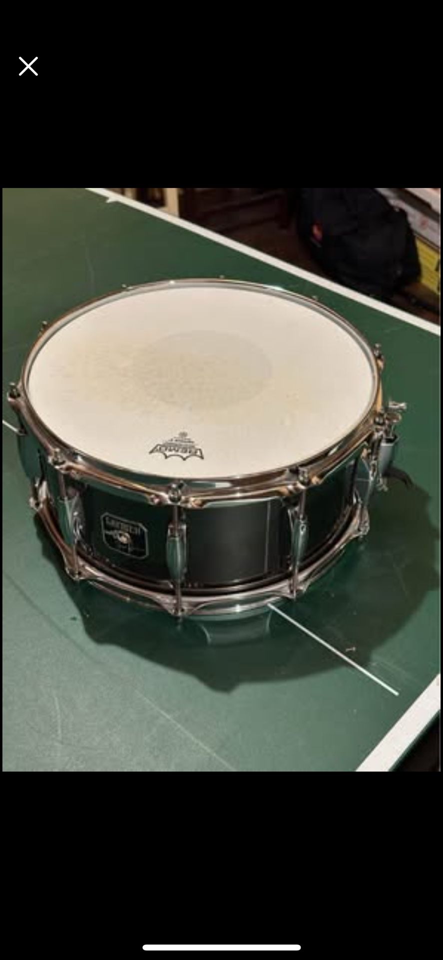 Taylor Hawkins Signature Gretsch Steel Snare Drum.