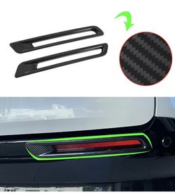 Fit For Toyota Sienna 2021-23 Carbon Fiber Rear Foglight Cover