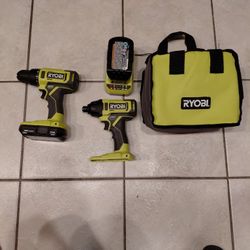 Brand New Ryobi Drill And Impact