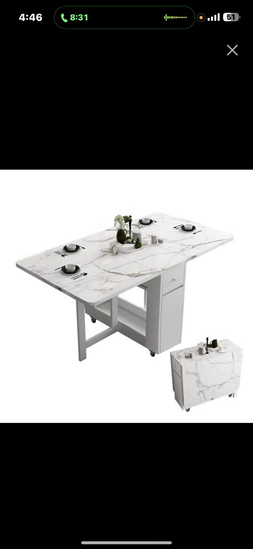 Folding Dining Table