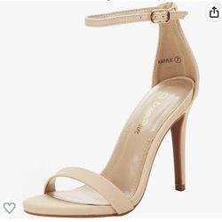 Beige High Heels
