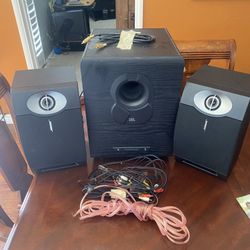 Subwoofer box speakers