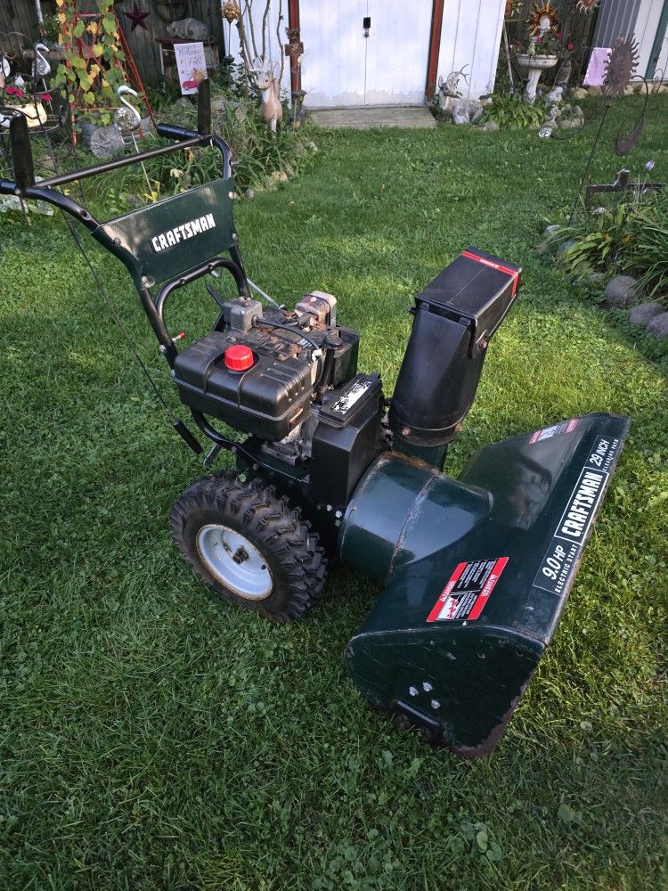 Craftsman 2 Stage Snowblower