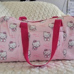 Hello Kitty Duffle Bag