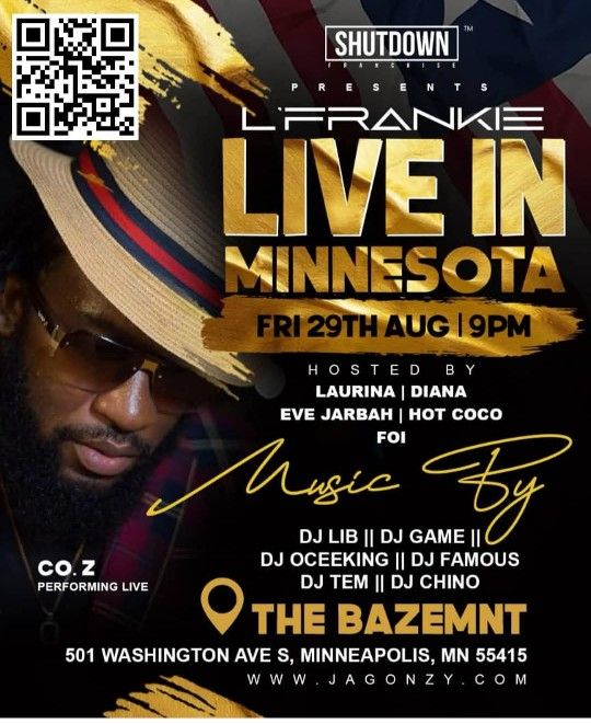 COME AND SUPPORT LIBERIAN TALENT ON THE 29TH AT THE BASEMENT NIGHT CLUB IN MINNEAPOLIS