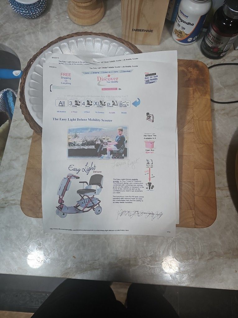 Portable Mobile Scooter