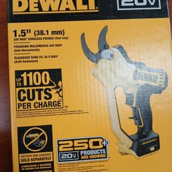 Dewalt New 1.5 'pruner 