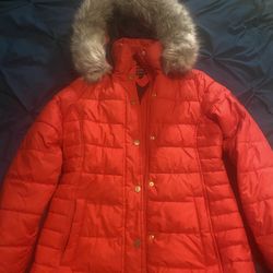 Red/Tommy Hilfiger  Coat/X-small
