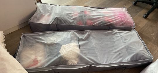Set of 2 under the bed storage