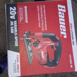20V Variable-speed Portable Jigsaw TOOL ONLY 
