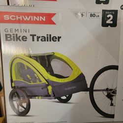 SCHWINN GEMINI DOUBLE BIKE TRAILER