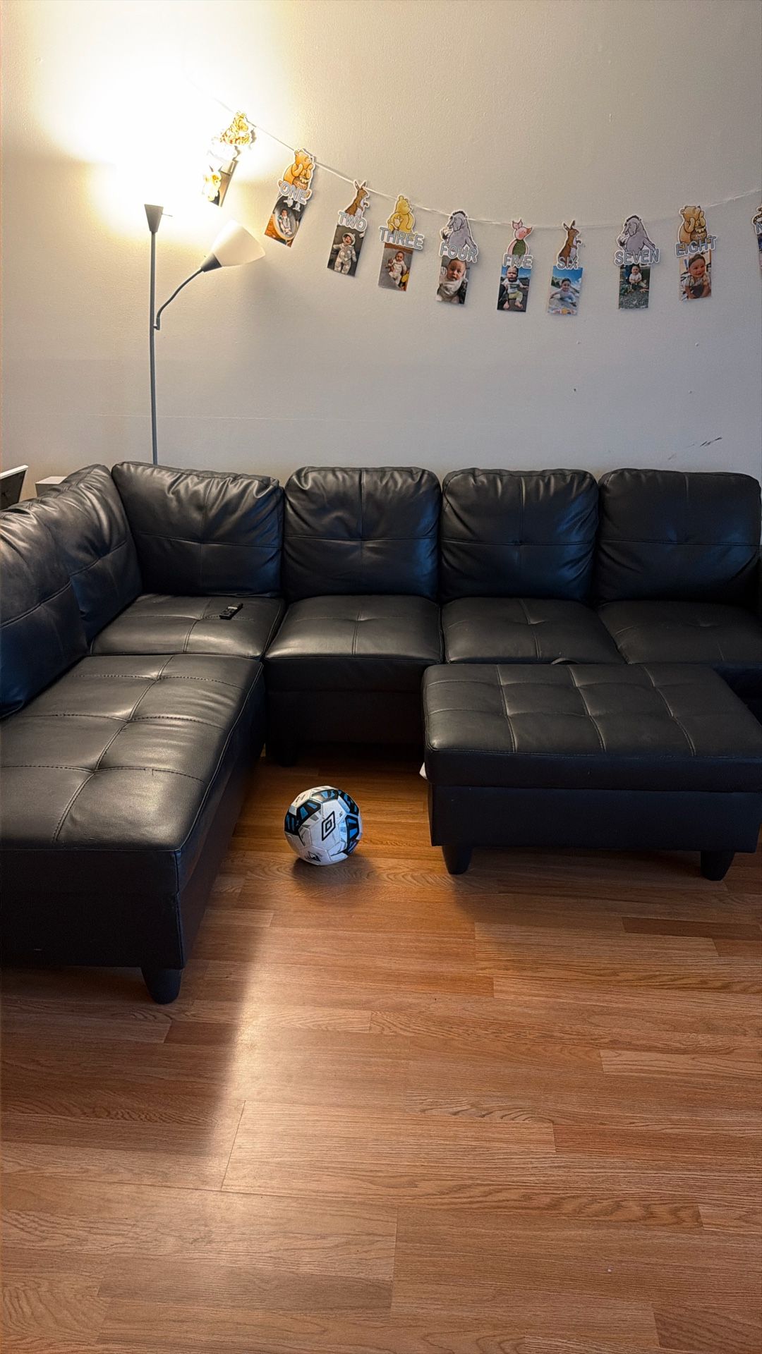 Leather Couch 