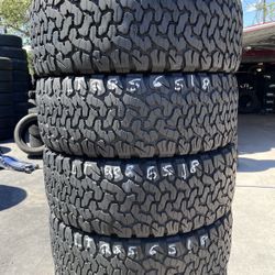 ‼️Set LT285/65r18 Bfgoodrich‼️